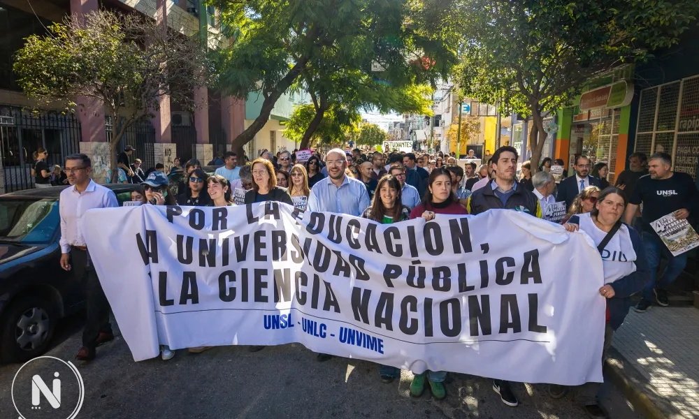 San Luis volvió a marchar por la universidad pública y el financiamiento educativo