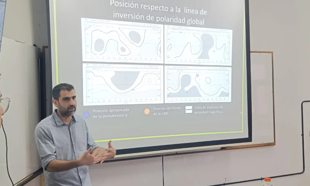 Apuntan a entender mejor la física solar para prevenir daños en satélites e infraestructura tecnológica