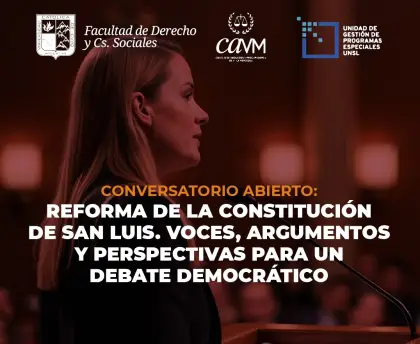 Organizan un debate abierto sobre la reforma constitucional de San Luis