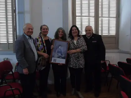 La UNSL homenajeó a Enriqueta Lucio Lucero en el Centro Educativo «Paula Domínguez de Bazán»