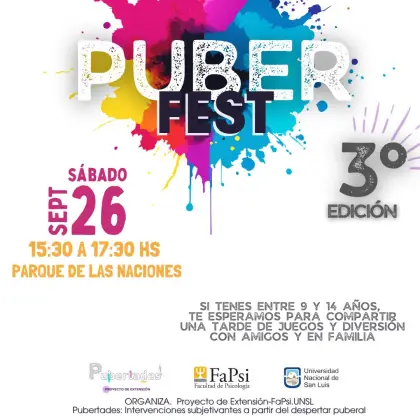 Invitan a celebrar las pubertades en una nueva edición del PuberFest