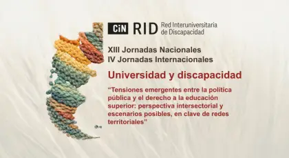 La UNSL participa de las Jornadas Nacionales e Internacionales sobre Discapacidad